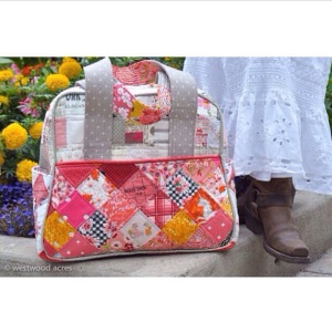 I love this bag that she created  for sewvior!